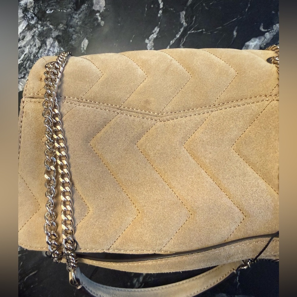 NWT Sandro Suede Handbag Yza - Picture 7 of 13